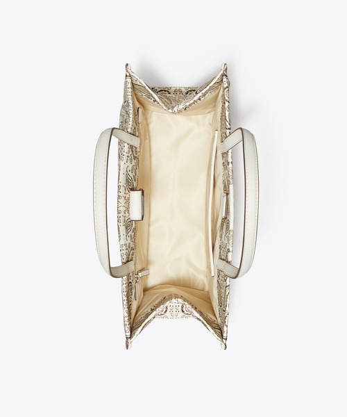 TORY BURCH（トリーバーチ）の「エラ プリント スモール トートバッグ（トートバッグ・レディース・ピンク/グリーン・ONE SIZE）」の6枚目の写真