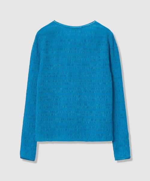 allureville(アルアバイル)の「ランダムシャーリングプルオーバー(Tシャツ/カットソー・レディース・ブルー/ブラック/アイボリー・2)」の7枚目の写真