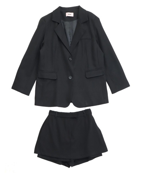 ANAP（アナップ）の「テーラードジャケット×スカパンSETUP（テーラードジャケット・レディース・ブラック/グレー・F）」の17枚目の写真