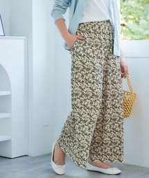 SMILE LAND | ＜大きいサイズ＞ラクしてキレイ見え選べるプリ―ツパンツ（ゆったりヒップ）(その他パンツ)