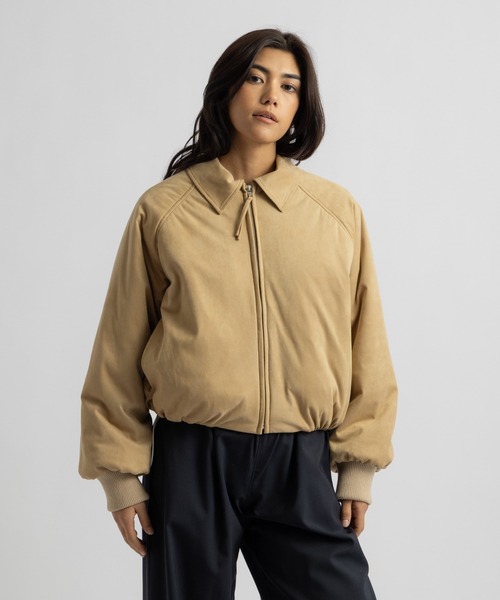 Saturdays NYC(サタデーズ ニューヨークシティ )の「Dorothy Cropped Blouson(その他アウター・レディース・ベージュ・S/M/L)」の8枚目の写真