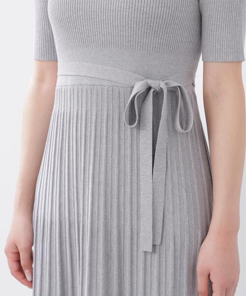 PROPORTION BODY DRESSING(プロポーションボディドレッシング)の「<E>レースカラー2WAYニットワンピース / 1216147302(ワンピース・レディース・ベージュ/グレー系その他・P/S/MEDIUM)」の21枚目の写真