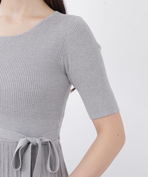PROPORTION BODY DRESSING(プロポーションボディドレッシング)の「<E>レースカラー2WAYニットワンピース / 1216147302(ワンピース・レディース・ベージュ/グレー系その他・P/S/MEDIUM)」の22枚目の写真