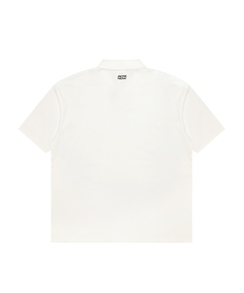 AAPE BY A BATHING APE（エーエイプバイアベイシングエイプ）の「AAPE NOW POLO（ポロシャツ・メンズ・ホワイト/ブラック/ブルー・MEDIUM/LARGE/X-LARGE/SMALL/XX-LARGE）」の4枚目の写真