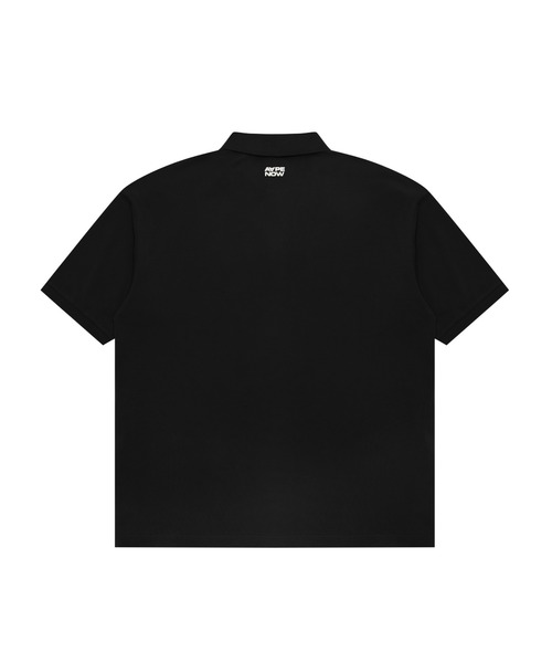 AAPE BY A BATHING APE（エーエイプバイアベイシングエイプ）の「AAPE NOW POLO（ポロシャツ・メンズ・ホワイト/ブラック/ブルー・MEDIUM/LARGE/X-LARGE/SMALL/XX-LARGE）」の7枚目の写真
