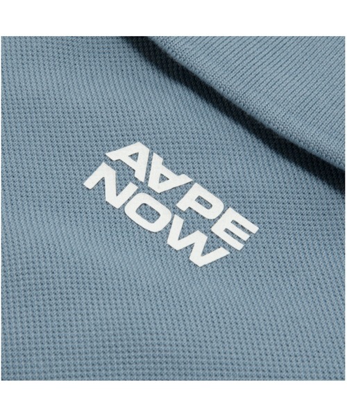 AAPE BY A BATHING APE（エーエイプバイアベイシングエイプ）の「AAPE NOW POLO（ポロシャツ・メンズ・ホワイト/ブラック/ブルー・MEDIUM/LARGE/X-LARGE/SMALL/XX-LARGE）」の12枚目の写真