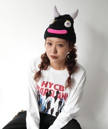 Port（ポート）の「【 Port / ポート 】 ホーンフェイス ニットキャップ / ニット帽 #（ニットキャップ/ビーニー）」