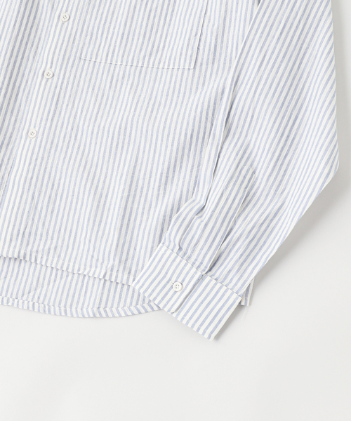 PULP/417EDIFICE（パルプフォーワンセブンエディフィス）の「NO MAINTENANCE / ノーメンテナンス JAYNE OXFORD LS SHIRT（シャツ/ブラウス・メンズ・ブルー系その他・MEDIUM/SMALL）」の3枚目の写真