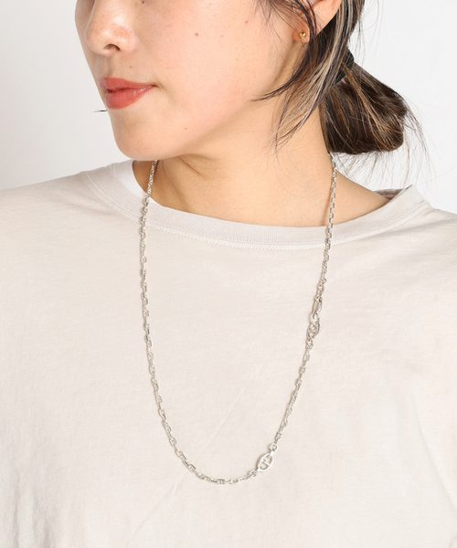 Garden of Eden（ガーデンオブエデン）の「【GARDEN OF EDEN/ガーデン オブ エデン】Anchor chain lariat（ネックレス・レディース・シルバー・FREE）」の2枚目の写真