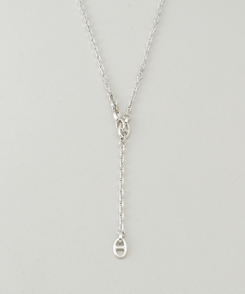 Garden of Eden（ガーデンオブエデン）の「【GARDEN OF EDEN/ガーデン オブ エデン】Anchor chain lariat（ネックレス・レディース・シルバー・FREE）」の6枚目の写真