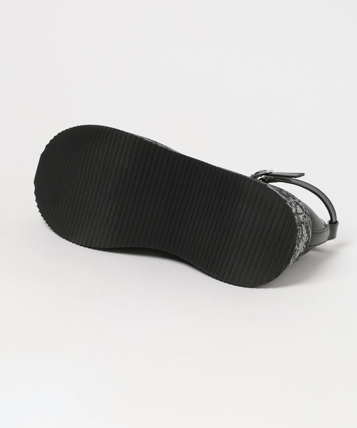 HARE（ハレ）の「ガラソールボリュームソールローファー(HARE)（ローファー・レディース・ブラック/グレー・MEDIUM/LARGE）」の20枚目の写真