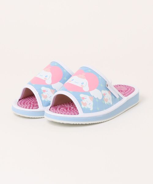 VIBGYOR(ヴィブジョー)の「【Sanrio】KTエンジェル レディス健康サンダル SA4198(MA)(サンダル・レディース・ピンク/パープル/ライトピンク/サックスブルー・LL/L/M)」の1枚目の写真