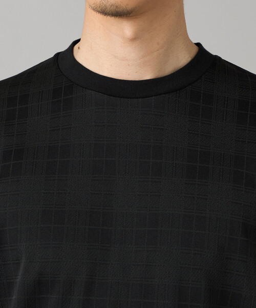 COMME CA MEN(コムサメン)の「〔IL PRINCIPE〕ジャージー 長袖クルーカットソー(Tシャツ/カットソー・メンズ・ブラック/チャコールグレー・M/L)」の13枚目の写真