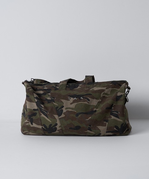 kutir（クティール）の「【8周年限定アイテム】2WAY ASSORTED BOSTON BAG／2wayアソートボストンバッグ（ボストンバッグ・メンズ・カーキ/ブラック・FREE）」の9枚目の写真