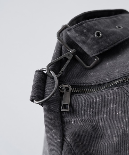 kutir（クティール）の「【8周年限定アイテム】2WAY ASSORTED BOSTON BAG／2wayアソートボストンバッグ（ボストンバッグ・メンズ・カーキ/ブラック・FREE）」の4枚目の写真