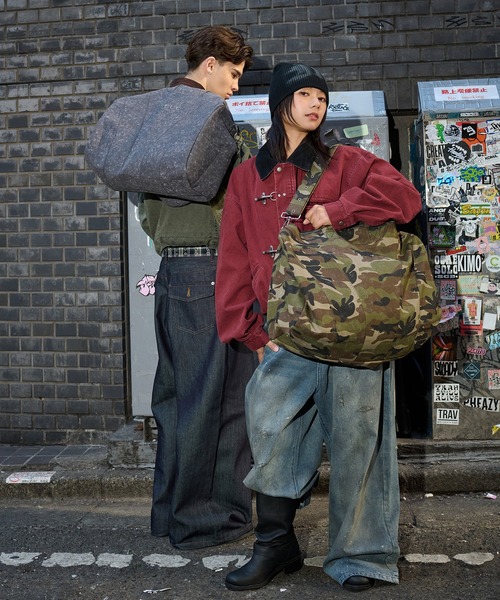 kutir（クティール）の「【8周年限定アイテム】2WAY ASSORTED BOSTON BAG／2wayアソートボストンバッグ（ボストンバッグ・メンズ・カーキ/ブラック・FREE）」の12枚目の写真