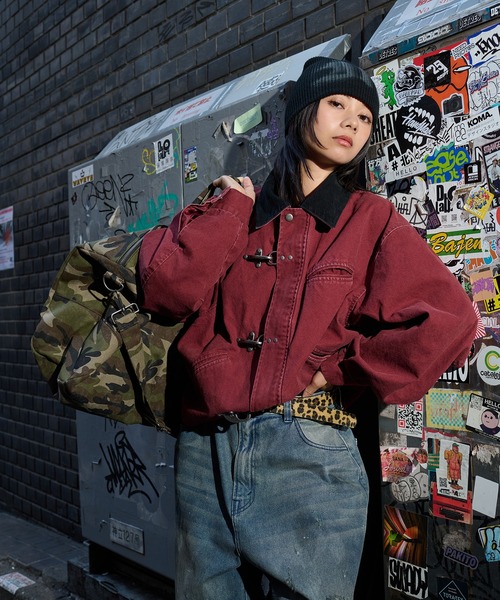 kutir（クティール）の「【8周年限定アイテム】2WAY ASSORTED BOSTON BAG／2wayアソートボストンバッグ（ボストンバッグ・メンズ・カーキ/ブラック・FREE）」の19枚目の写真