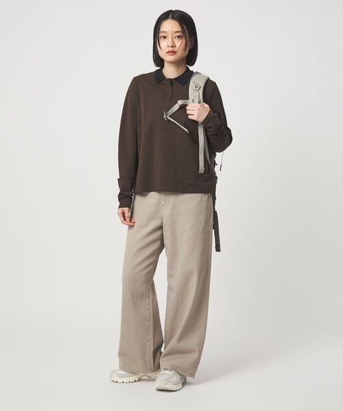 green label relaxing（グリーンレーベルリラクシング）の「【WEB限定】＜MILLET＞マルシェ NX 20 リュック（20L）（バックパック/リュック・レディース・モカ/ブラック・FREE）」の6枚目の写真