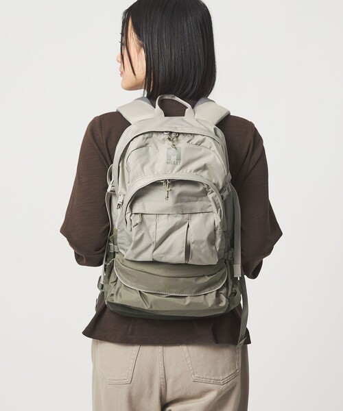 green label relaxing（グリーンレーベルリラクシング）の「【WEB限定】＜MILLET＞マルシェ NX 20 リュック（20L）（バックパック/リュック・レディース・モカ/ブラック・FREE）」の7枚目の写真