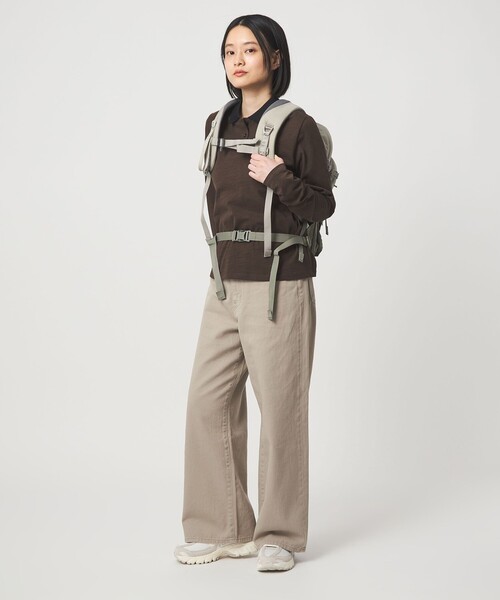 green label relaxing（グリーンレーベルリラクシング）の「【WEB限定】＜MILLET＞マルシェ NX 20 リュック（20L）（バックパック/リュック・レディース・モカ/ブラック・FREE）」の8枚目の写真