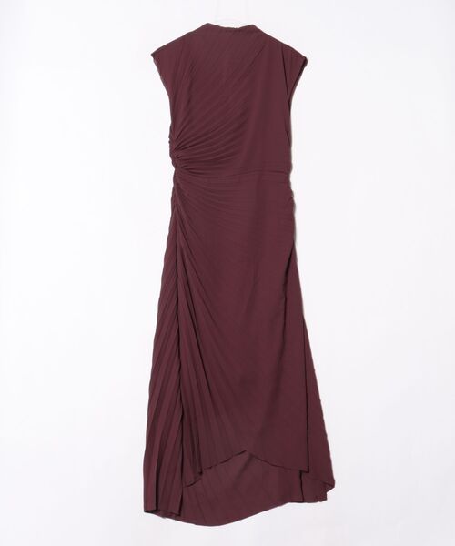 ALLSAINTS(オールセインツ)の「RAYANNA PLEATED MIDI DRESS | RAYANNA プリーツ ミディ ドレス・ワンピース(ワンピース・レディース・レッド系その他・12/10/8/6/4)」の8枚目の写真