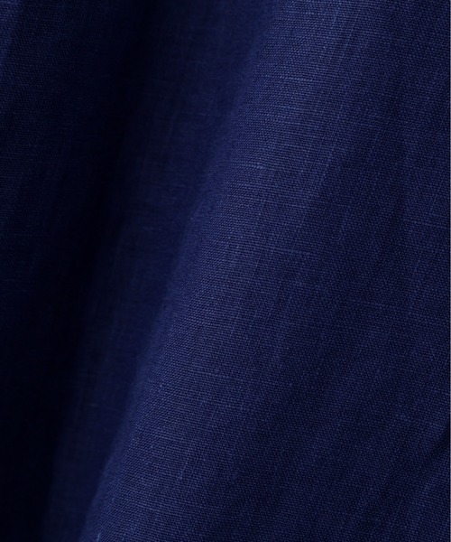 MARGARET HOWELL（マーガレットハウエル）の「SHIRTING LINEN（ワンピース・レディース・ブラック/ダークブルー・2/1）」の3枚目の写真