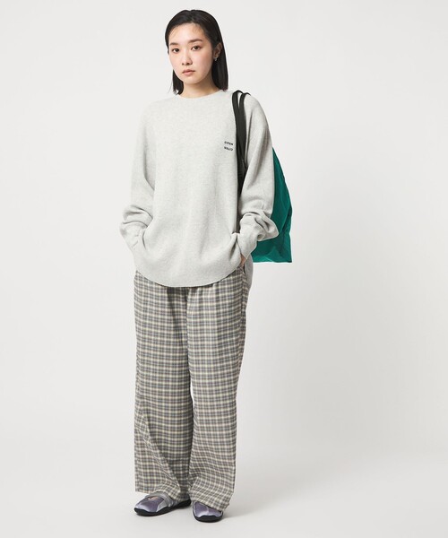 CITEN（シテン）の「＜CITEN＞エッセンシャルワッフルトップ（Tシャツ/カットソー・レディース・イエロー/ライトグレー/オフホワイト・FREE）」の5枚目の写真