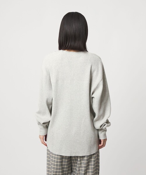 CITEN（シテン）の「＜CITEN＞エッセンシャルワッフルトップ（Tシャツ/カットソー・レディース・イエロー/ライトグレー/オフホワイト・FREE）」の12枚目の写真