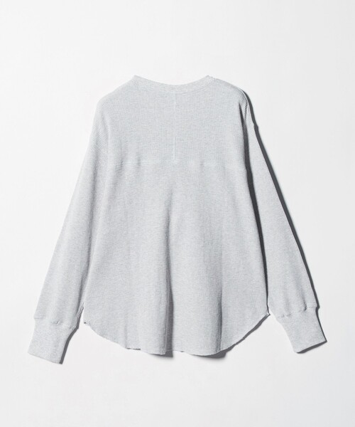 CITEN（シテン）の「＜CITEN＞エッセンシャルワッフルトップ（Tシャツ/カットソー・レディース・イエロー/ライトグレー/オフホワイト・FREE）」の17枚目の写真