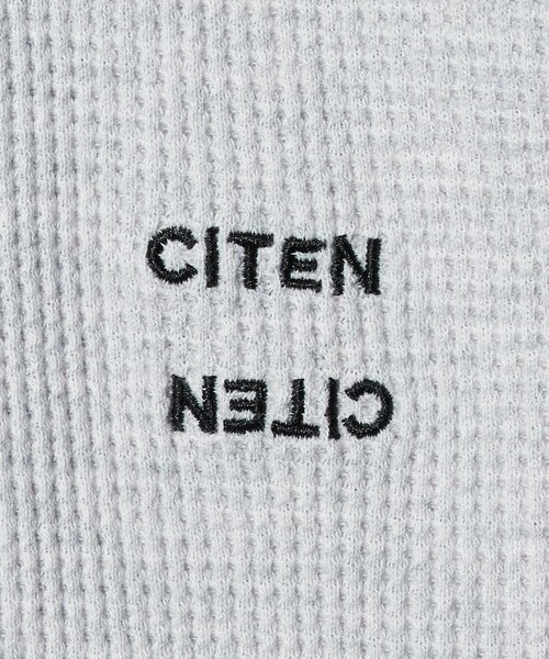 CITEN（シテン）の「＜CITEN＞エッセンシャルワッフルトップ（Tシャツ/カットソー・レディース・イエロー/ライトグレー/オフホワイト・FREE）」の20枚目の写真