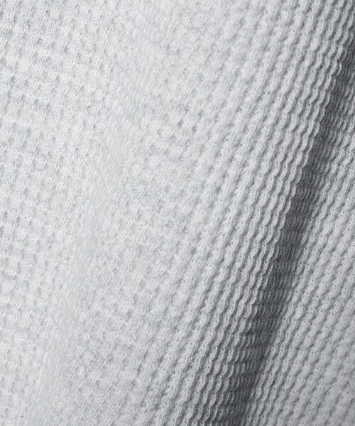 CITEN（シテン）の「＜CITEN＞エッセンシャルワッフルトップ（Tシャツ/カットソー・レディース・イエロー/ライトグレー/オフホワイト・FREE）」の21枚目の写真