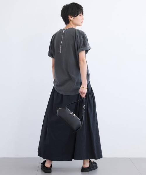 BARNYARDSTORM（バンヤードストーム）の「BARNYARDSTORM / UVカットギャザースカート＜セットアップ対応＞【UVカット】（スカート・レディース・ブラック/ベージュ/ホワイト・FREE）」の22枚目の写真