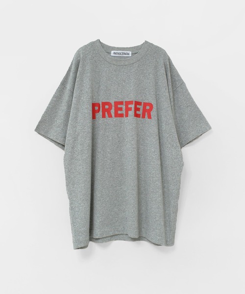 RNA(アールエヌエー)の「M2662 PREFER BIG-T(Tシャツ/カットソー・レディース・グリーン/杢グレー/ホワイト・MEDIUM)」の22枚目の写真