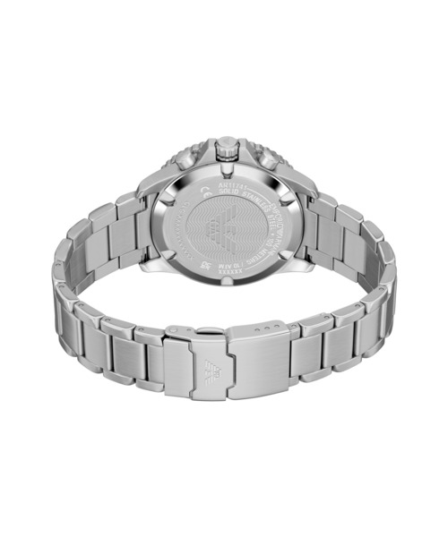 EMPORIO ARMANI(エンポリオアルマーニ)の「エンポリオ・アルマーニ 腕時計 メンズ アナログ ステンレス AR11741(アナログ腕時計・メンズ・シルバー・FREE)」の3枚目の写真