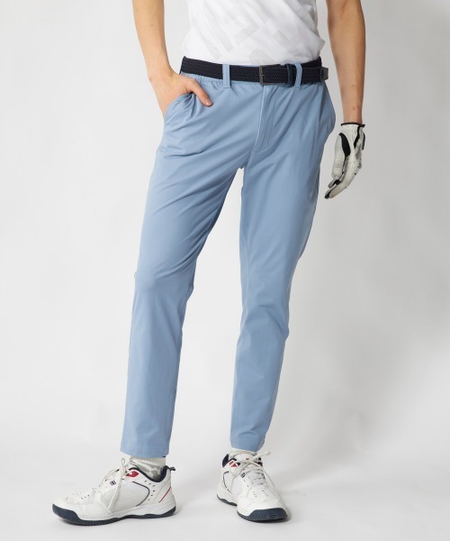 FILA GOLF(フィラゴルフ )の「【FILA GOLF:フィラゴルフ】高通気性ワンポイントロングパンツ ゴルフ(その他パンツ・メンズ・ネイビー/ライトブルー/ブラック/ホワイト・X-LARGE/XX-LARGE/MEDIUM/LARGE)」の1枚目の写真