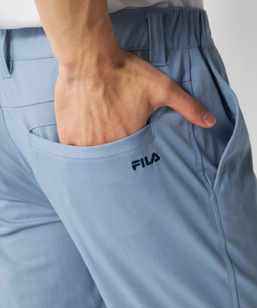 FILA GOLF(フィラゴルフ )の「【FILA GOLF:フィラゴルフ】高通気性ワンポイントロングパンツ ゴルフ(その他パンツ・メンズ・ネイビー/ライトブルー/ブラック/ホワイト・X-LARGE/XX-LARGE/MEDIUM/LARGE)」の18枚目の写真