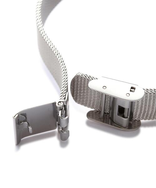 MARGARET HOWELL（マーガレットハウエル）の「SOLAR POWER MESH BAND（アナログ腕時計・レディース・シルバー・FREE）」の5枚目の写真