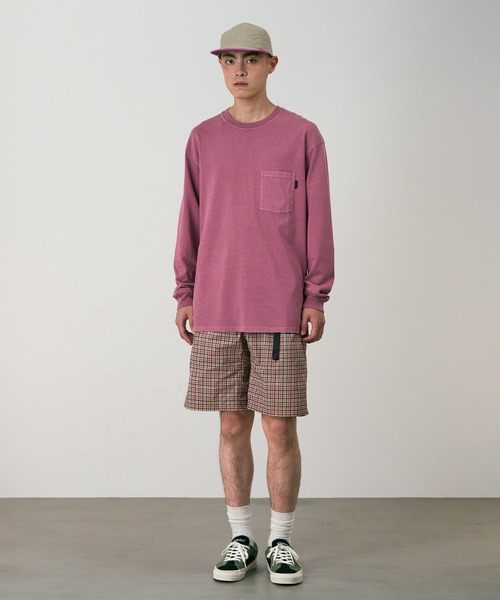 Gramicci(グラミチ)の「CHECKERED SHELL SHORT / チェッカードシェルショーツ Gramicci グラミチ(その他パンツ・メンズ・ネイビー/レンガ・S/M/L/XL/XXL)」の5枚目の写真