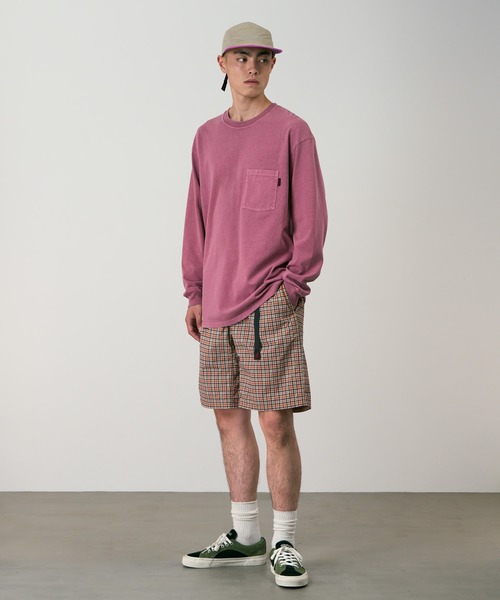 Gramicci(グラミチ)の「CHECKERED SHELL SHORT / チェッカードシェルショーツ Gramicci グラミチ(その他パンツ・メンズ・ネイビー/レンガ・S/M/L/XL/XXL)」の6枚目の写真