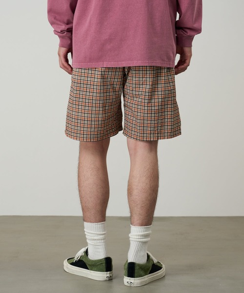 CHECKERED SHELL SHORT / チェッカードシェルショーツ Gramicci