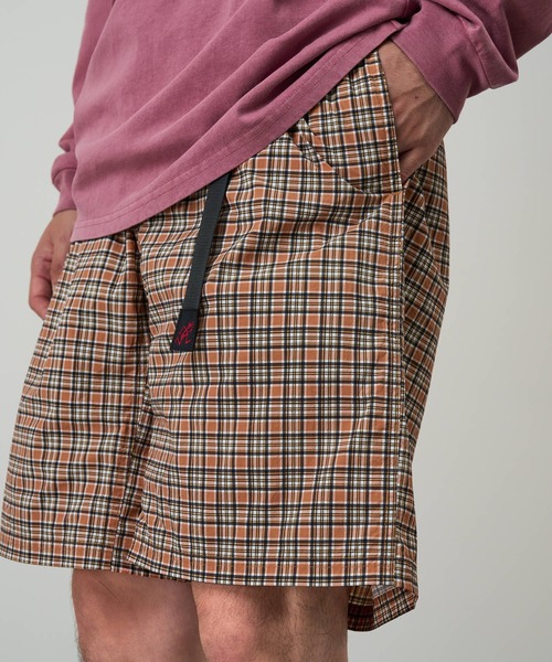 Gramicci(グラミチ)の「CHECKERED SHELL SHORT / チェッカードシェルショーツ Gramicci グラミチ(その他パンツ・メンズ・ネイビー/レンガ・S/M/L/XL/XXL)」の4枚目の写真