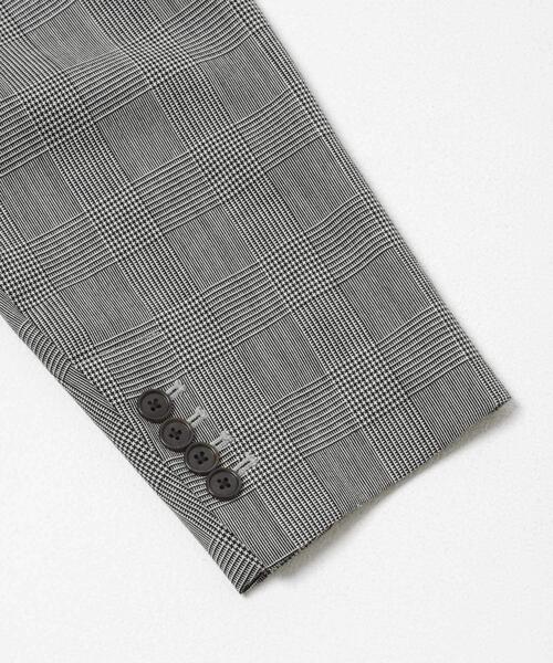 URBAN RESEARCH（アーバンリサーチ）の「new basic　HIGH TWIST WOOL JACKET（その他アウター・レディース・チェック/ブラック・38/36）」の5枚目の写真