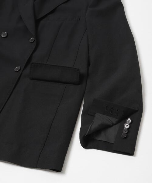 URBAN RESEARCH（アーバンリサーチ）の「new basic　HIGH TWIST WOOL JACKET（その他アウター・レディース・チェック/ブラック・38/36）」の9枚目の写真