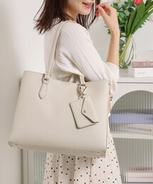 ITS'DEMO（イッツデモ）の「パスケース付きA4トート（トートバッグ）」