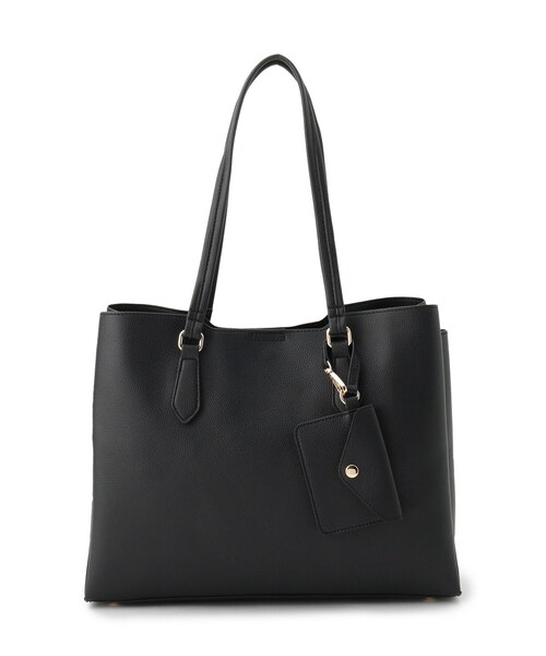 ITS'DEMO（イッツデモ）の「パスケース付きA4トート（トートバッグ・レディース・サンドベージュ/ナチュラル/ブラック・00）」の21枚目の写真