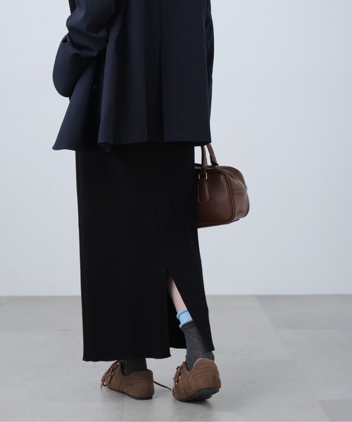 FREE'S MART（フリーズマート）の「◆リブナローカットソースカート（スカート・レディース・ホワイト/ブルー/ブラック・X-SMALL/MEDIUM/SMALL）」の16枚目の写真