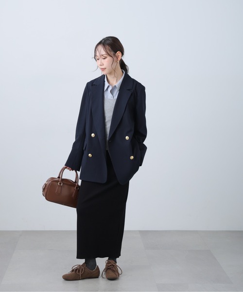 FREE'S MART（フリーズマート）の「◆リブナローカットソースカート（スカート・レディース・ホワイト/ブルー/ブラック・X-SMALL/MEDIUM/SMALL）」の18枚目の写真