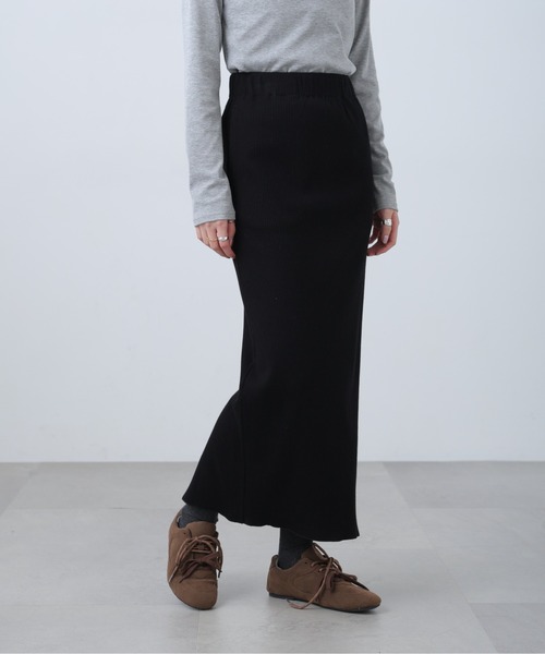 FREE'S MART（フリーズマート）の「◆リブナローカットソースカート（スカート・レディース・ホワイト/ブルー/ブラック・X-SMALL/MEDIUM/SMALL）」の20枚目の写真