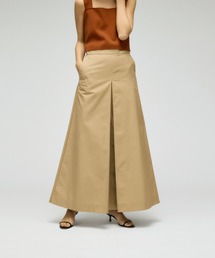 COLUMN（コラム）の「COLUMN / チノライク プリーツスカート＜PERMANENT＞（スカート）」