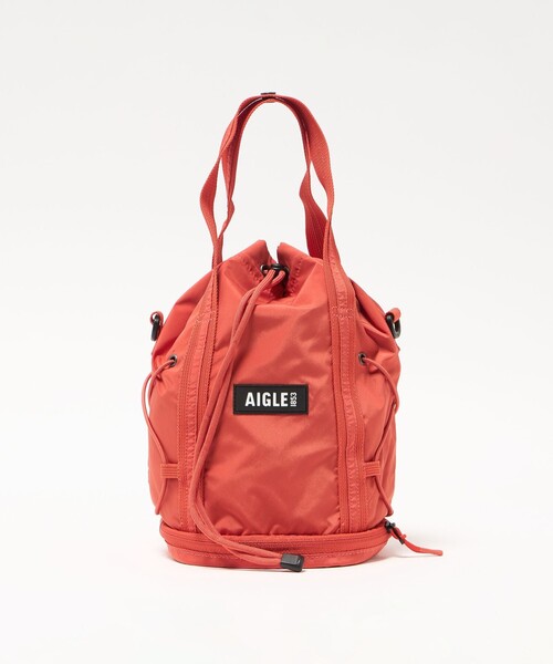 AIGLE(エーグル)の「<AIGLE> MiniPurse SLD(ショルダーバッグ・レディース・ネイビー/オレンジ・FREE)」の2枚目の写真